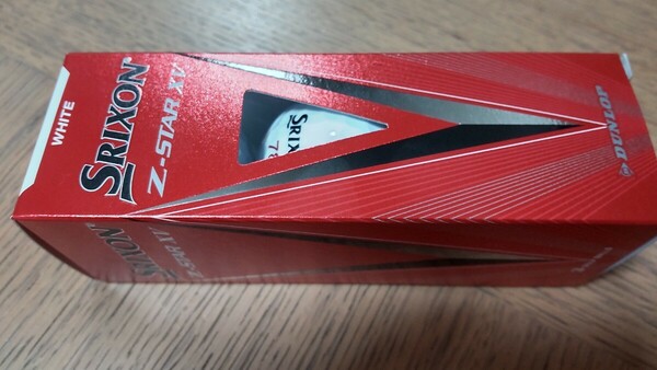 スリクソン SRIXON Z-STAR XV ゴルフボール ホワイト　3個入り1箱