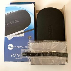 PlayStation Vita アクセサリーパック ケース クロス ストラップ PS Vita メモリーカード 無しの画像1