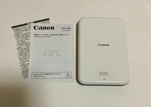 ジャンク　Canon キャノン iNSPiC ミニフォトプリンター スマホプリンター PV-123-GD ゴールド