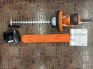 STIHL steel HSA56 rechargeable hedge trimmer unused free shipping barber's clippers 