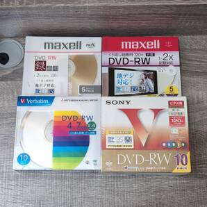 【DVD】 DVD BD 大量 170枚以上セット 沢山 まとめ DVD-RAM DVD-R DVD-RW BD-RE TDK maxell Panasonic SONY 三菱 Victor 記録媒体 メディアの画像4