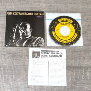 【CD】 紙ジャケット JOHN COLTRANE SETTIN' THE PACE ジョン コルトレーン セティン ザ ペース VICJ-60424 20bit K2 音楽 ジャズ JAZZレア
