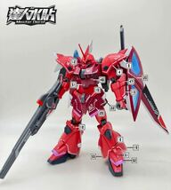 HG 1/144 ゲルググメナース（ルナマリア・ホーク専用機）用水転写式デカール　並行輸入品_画像3