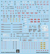 HG 1/144 RX-78 GP02A ガンダム試作2号機 （サイサリス）用水転写式デカール　並行輸入品_画像2