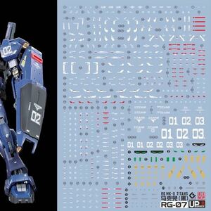 RG 1/144 ガンダムMk-II (ティターンズ仕様)用蛍光水転写式デカール 並行輸入品