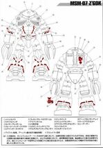 MG 1/100 シャア専用ズゴック/量産型ズゴック用蛍光水転写デカール 並行輸入品_画像3