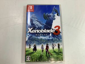 （5-371）Nintendo SWITCH ゲームソフト　ゼノブレイド3 任天堂　スイッチ Xenoblade3