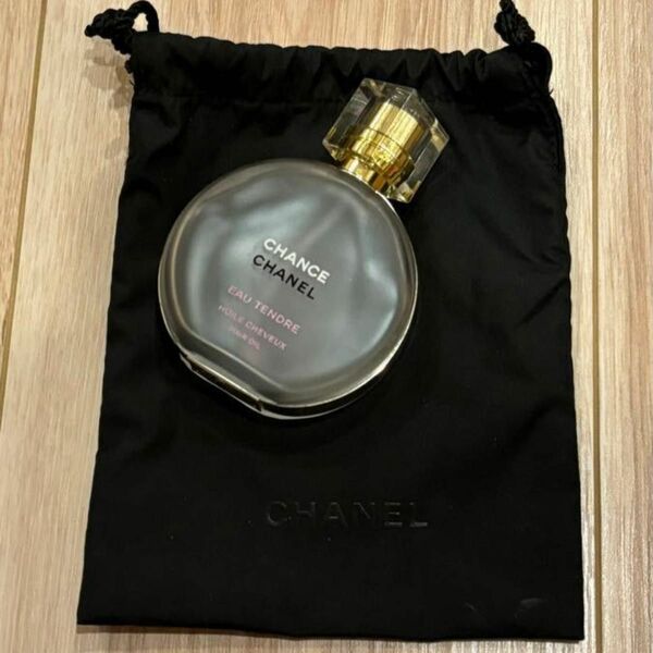 シャネル CHANEL チャンス オー タンドゥル ヘアオイル 空瓶 35ml シャネル袋付き