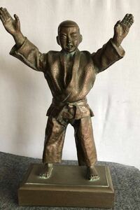 * postage included * judo bronze image manner * convention souvenir 