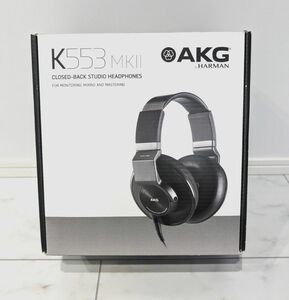 AKG K553 MK II 密閉型ヘッドホン 使用頻度低 ヘッドホン