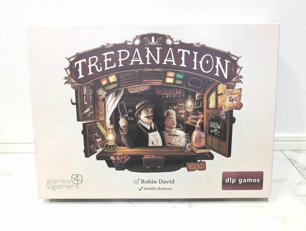 TREPANATION トレパネーション　ボードゲーム　日本語抄訳付き