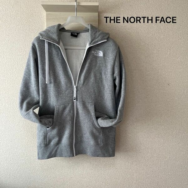 THE NORTH FACE リアビューフルジップフーディ グレー