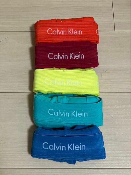 Calvin Klein カルバンクライン 限定コットンストレッチ ローライズ ボクサーパンツ Sサイズ 5枚パック 下着 メンズ