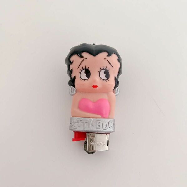 ベティちゃん　Betty Boop ライターカバー　レトロ　懐かしい　可愛い 昭和レトロ 当時物 フィギュア ストラップ