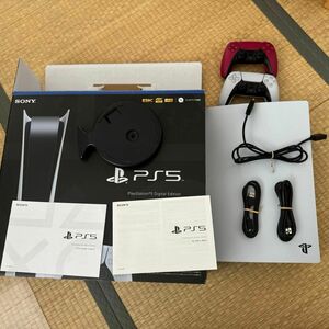 美品　PlayStation 5 デジタルエディション CFI-1200B01 コントローラー2つ