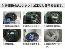 激安 最新モデル 80W相当 H8/H11/H16/HB4/HB3 四面四列 SHARP チップ16枚連続搭載 LEDフォグランプ LEDバルブ 5700K 1年保証 F620/15_画像5