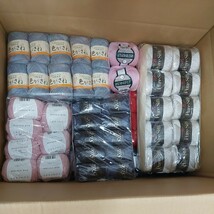 100円〜 5 福袋 在庫処分 毛糸 手芸材料 編み物◆いい毛糸あるかも～ まとめてセット 同梱不可_画像2