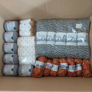 100円〜 C3 毛糸 手芸材料 編み物◆ごしょう産業 ダイソー 古い毛糸 色々まとめてセット