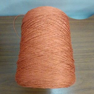 100 jpy ~ knitting wool * super silk car n blur { orange }600g