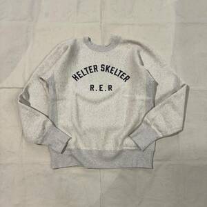 24SS 新品 Mountain Research マウンテンリサーチ Riding Equipment Research ライディングエクイップメントリサーチ Sweat Shirt GRAY L