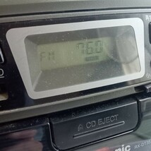 Panasonic パナソニック CDラジカセ RX-DT35 動作確認済 ラジオ CD Wカセット_画像4
