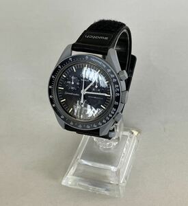 【中古品・入手困難】OMEGA×swatch オメガ×スウォッチコラボ スピードマスター ミッショントゥ ザ ムーン 腕時計　箱・取説付き