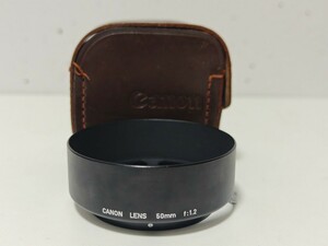 Canon 50mm F1.2 for lens hood case attaching Canon 