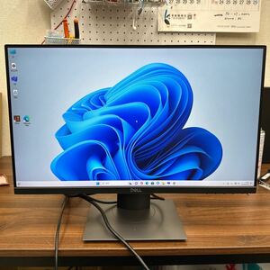 junk-10 DELL P2219H 22インチ液晶モニター　フルHD HDMIで検品　画面キズ 電源ケーブル付き