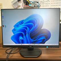 junk-9 Philips 252B9 25インチ液晶モニター　1920x1200 フレームレス　HDMIで検品　画面キズ 電源ケーブル付き_画像1