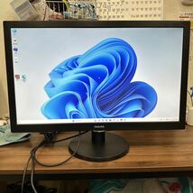 junk-12 Philips 273v5L 27インチ液晶モニター　FHD HDMIで検品　画面キズ小　電源ケーブル付き_画像1