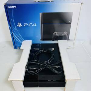 【179】 PS4 CUH-1000A ジェットブラック 封印シール有り