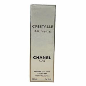 *[CHANEL/ Chanel ]CRISTALLE/ crystal EAU VERTE EDT 100ml unopened perfume fragrance lady's *15534