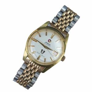 *[RADO Rado ]RADO GOLDENHORSE золотой шланг 11674 30 камень 30JEWELS самозаводящиеся часы automatic работа Date мужские наручные часы *15652