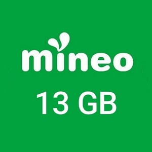 マイネオ パケットギフト　13GB　④