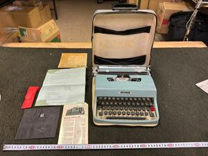 戸0518 初期型イタリア製 olivetti Lettera 32 オリベッティ タイプライター レッテラ32 マルチェロニッツォーリ Marcello Nizzoli