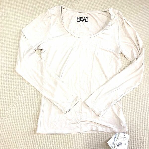 【L】Heat fine ロングTシャツ