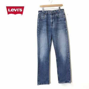 G212-N◆old◆ Levi's リーバイス デニムパンツ ジーンズ テーパード lot615 オレンジタブ ◆size33/36 ブルー系 コットン100 古着