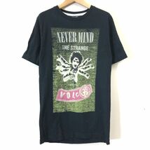 G542-F◆ VOLCOM ボルコム 半袖Tシャツ カットソー プリント トップス ◆ sizeS コットン100 ブラック 古着 メンズ 春夏_画像2