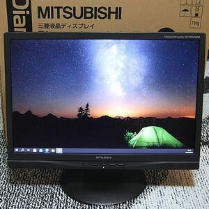 ◆ 送料無料！ 三菱 19インチ液晶ディスプレイ Diamondcrysta RDT192WM 水平同期周波数24KHz/15KHz対応 PC-9801/PC98/X68000等レトロPCに！