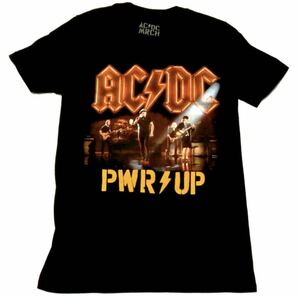 AC/DCエーシーディーシー 「NEON LIVE」 Tシャツ 結成50周年 Sサイズ