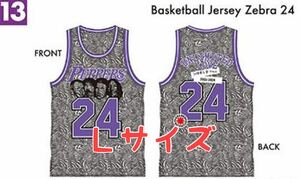 Lサイズ レッチリ Basketball Jersey Zebra 24 Lakers レイカーズ バスケット ジャージ レッドホットチリペッパーズ 東京ドーム ツアー