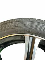 【E-Parts】【1425】タイヤホイール　４本　TOYO NANOENERGY 165/55R15 LEONIS 15インチ　4.5J 4穴　PCD100 _画像4