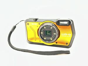RICOH リコー WG-6 防水防塵 デジカメ オレンジ コンパクトデジタルカメラ コンデジ #107
