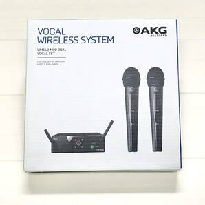 AKG WMS40 PRO MINI2 VOCAL SET DUAL 2チャンネル B帯 ワイヤレスシステム マイク ボーカル アーカーゲー