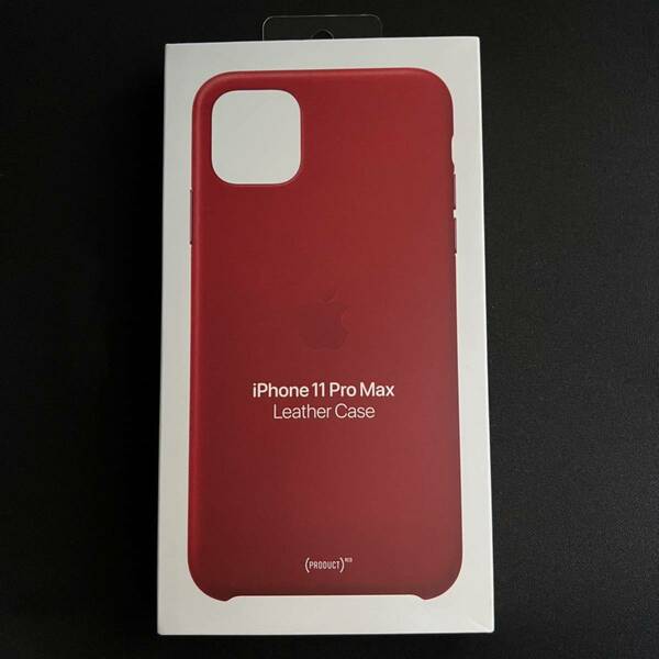 IPHONE11 PRO MAX LEATHER レザーケース　Apple 純正