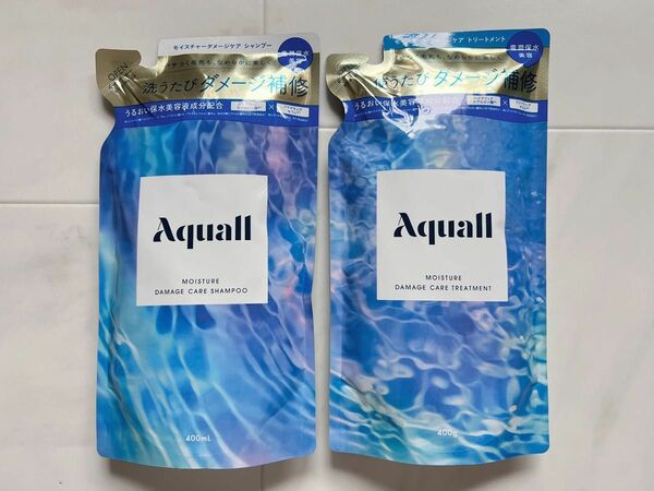 【限定値下げ】Aquall アクオル モイスチャーダメージケア シャンプー トリートメント セット 詰め替え