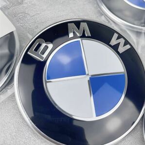 BMWエンブレム BMW カーボン ボンネットエンブレム82mm 2点セットの画像2