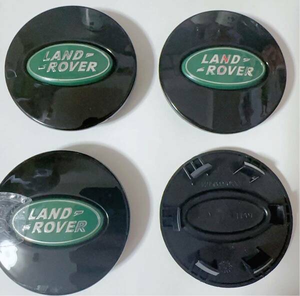 ランドローバー LANDROVER ホイールキャップ ホイールセンターキャップ　　ブラック　4個セット 外径62mm