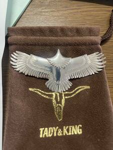  used ( unused )TADY & KINGtati and King extra-large Eagle pendant b ring buy proof attaching 