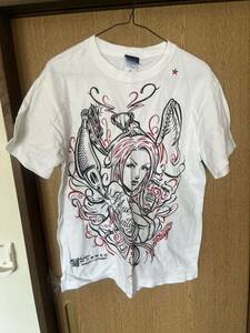 レア タトゥーアーテツヤ Tシャツ blue mantis tattooer tetsuya ピンストライプ mr カートゥーン